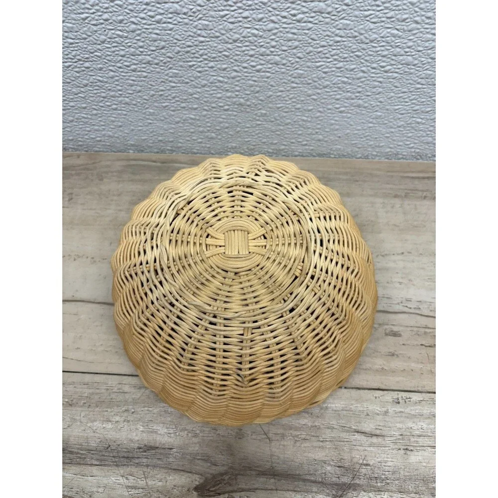 Vtg Handwoven Basket Cherokee Style Handmade In USA